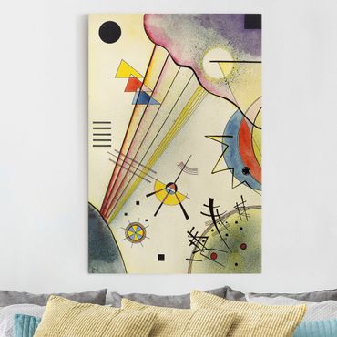 Stampa su tela Wassily Kandinsky - Distinto Connection - Verticale 2:3