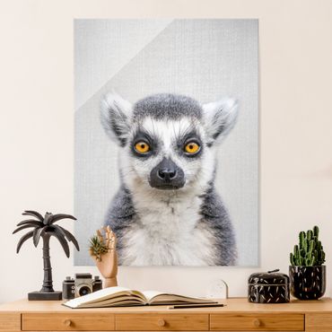 Quadro in vetro - Lemure Ludwig