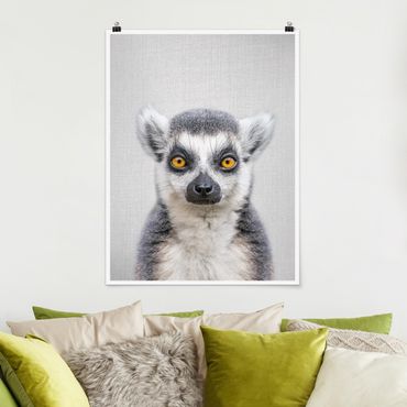 Poster riproduzione - Lemure Ludwig
