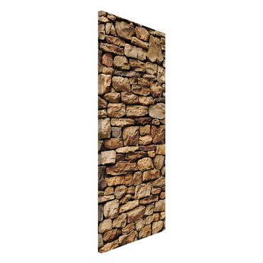 Lavagna magnetica - American Stone Wall - Panorama formato verticale