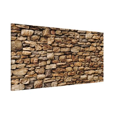Lavagna magnetica - American Stone Wall - Panorama formato orizzontale