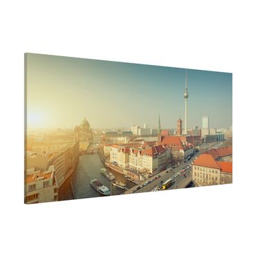 Lavagna magnetica - Berlin Morning - Panorama formato orizzontale