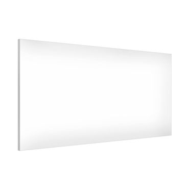 Lavagna magnetica - Colour White - Panorama formato orizzontale