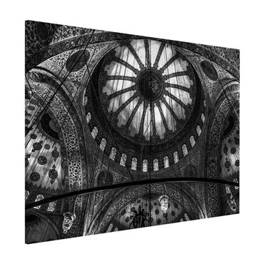 Lavagna magnetica - Le cupole della Moschea Blu - Formato orizzontale 3:4