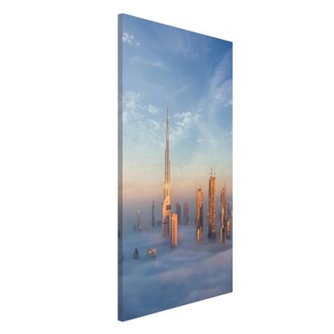 Lavagna magnetica - Dubai Sopra Le Nuvole - Formato verticale 4:3