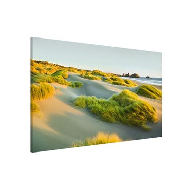 Lavagna magnetica - Dunes And Grasses At The Sea - Formato orizzontale