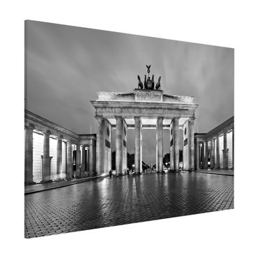 Lavagna magnetica - Illuminated Brandenburg Gate II - Formato orizzontale 3:4