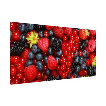 Lavagna magnetica - Fruity Berries - Panorama formato orizzontale