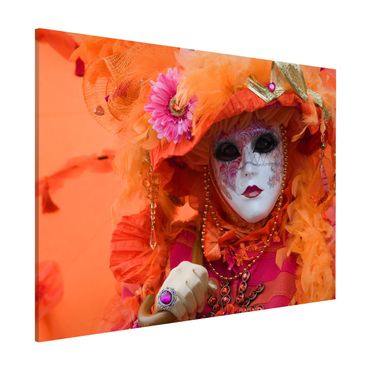 Lavagna magnetica - Carnival In Orange - Formato orizzontale 3:4