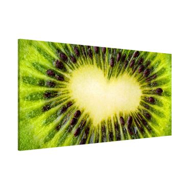Lavagna magnetica - Kiwi Heart - Panorama formato orizzontale