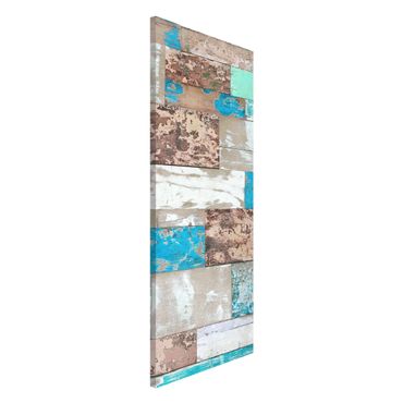 Lavagna magnetica - Maritime Planks - Panorama formato verticale
