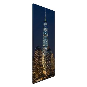 Lavagna magnetica - One World Trade Center - Panorama formato verticale