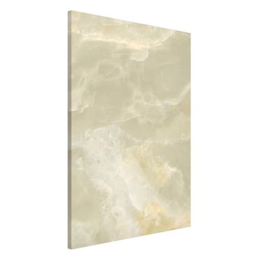 Lavagna magnetica - Onyx marble cream - Formato verticale