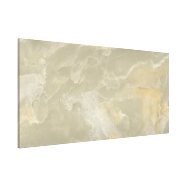 Lavagna magnetica - Onyx marble cream - Panorama formato orizzontale