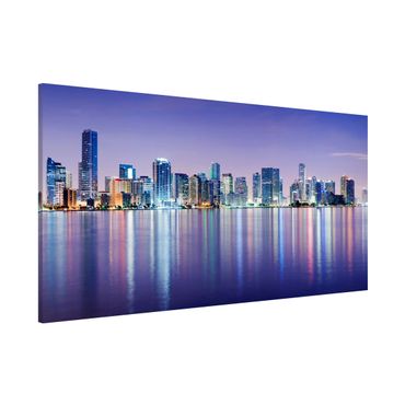 Lavagna magnetica - Purple Miami Beach - Panorama formato orizzontale