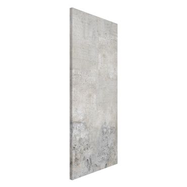 Lavagna magnetica - Shabby Concrete Look - Panorama formato verticale