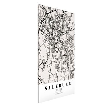 Lavagna magnetica - Salzburg City Map - Classic - Formato verticale 4:3