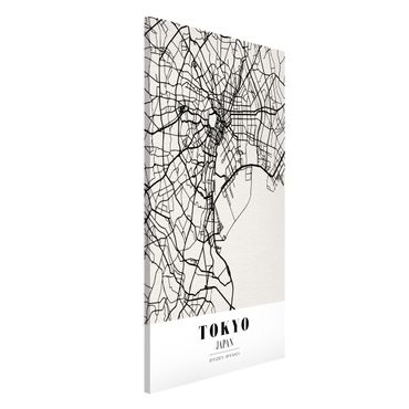 Lavagna magnetica - Tokyo City Map - Classic - Formato verticale 4:3