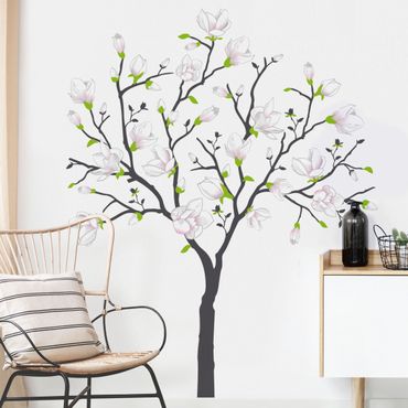 Adesivo murale - magnolia
