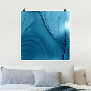 Poster - Mélange blu