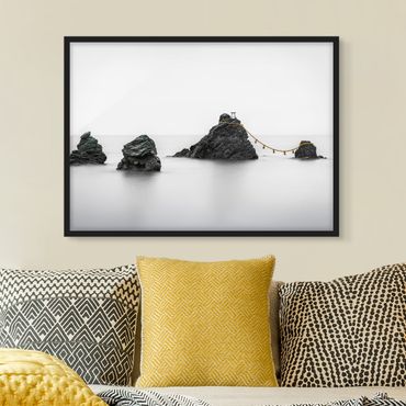 Poster con cornice - Moto Iwa - Le rocce sposate