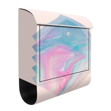 Cassetta postale - Acqua rosa di marmo