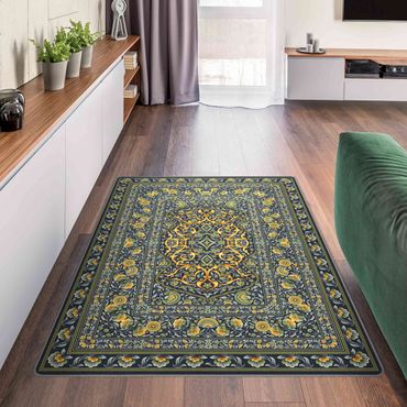 Tappeti  - Splendido tappeto ornamentale verde