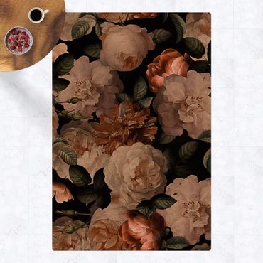 Tappetino di sughero - Rose rosse con rose bianche - Formato verticale 2:3
