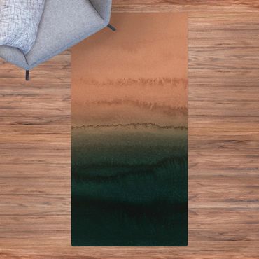 Tappetino di sughero - Gioco di colori fragore delle onde - Formato verticale 1:2
