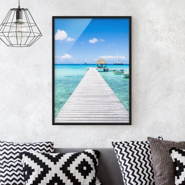 Poster con cornice - Vacanze nei tropici