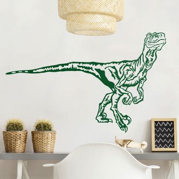 Adesivo murale - Velociraptor