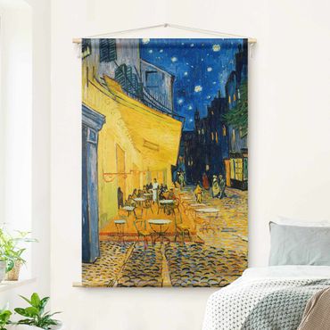 Arazzo da parete - Vincent van Gogh - Terrazza del caffè ad Arles