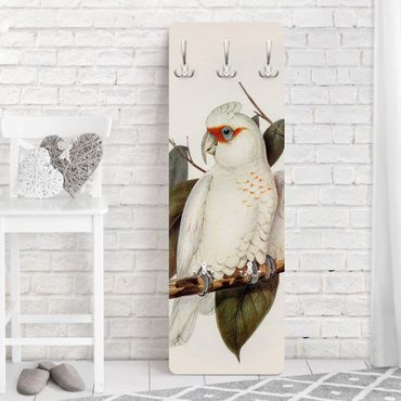 Appendiabiti - Illustrazione Vintage White Cockatoo