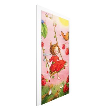 Carta da parati per porte - The Strawberry Fairy - Tree Swing