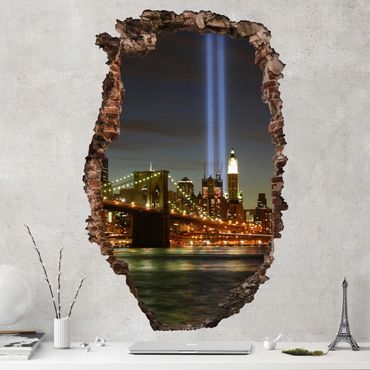 Adesivo murale 3D - Memory Of September 11 - verticale 2:3