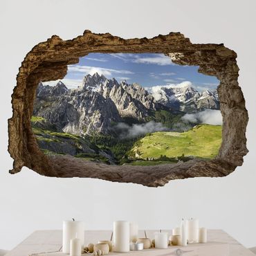 Adesivo murale 3D - Italian Alps - orizzontale 3:2
