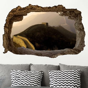 Adesivo murale 3D - Sunrise Over The Chinese Wall - orizzontale 3:2