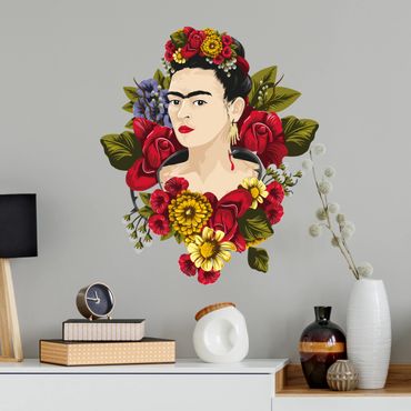 Adesivo murale - Frida Kahlo - Rose