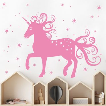 Adesivo murale - magico Unicorno