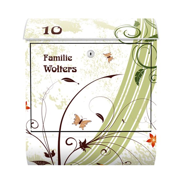 Cassetta postale personalizzata Springtide