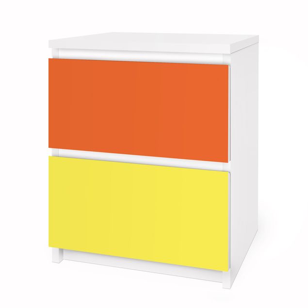 Pellicole adesive per mobili cassettiera Malm IKEA Set di colori Estate