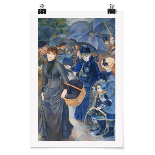 Quadri moderni per arredamento Auguste Renoir - Ombrelli