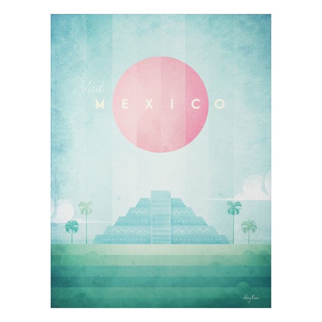 Quadro vintage Poster di viaggio - Messico