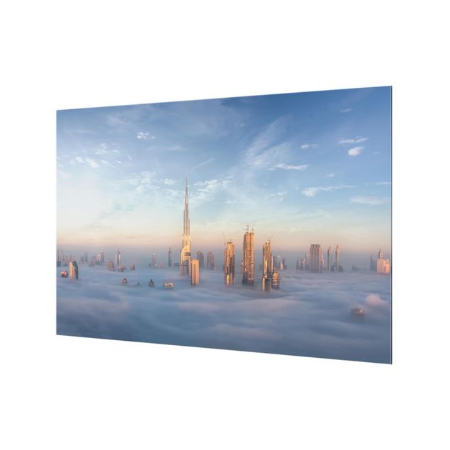 Paraschizzi in vetro - Dubai Above The Clouds
