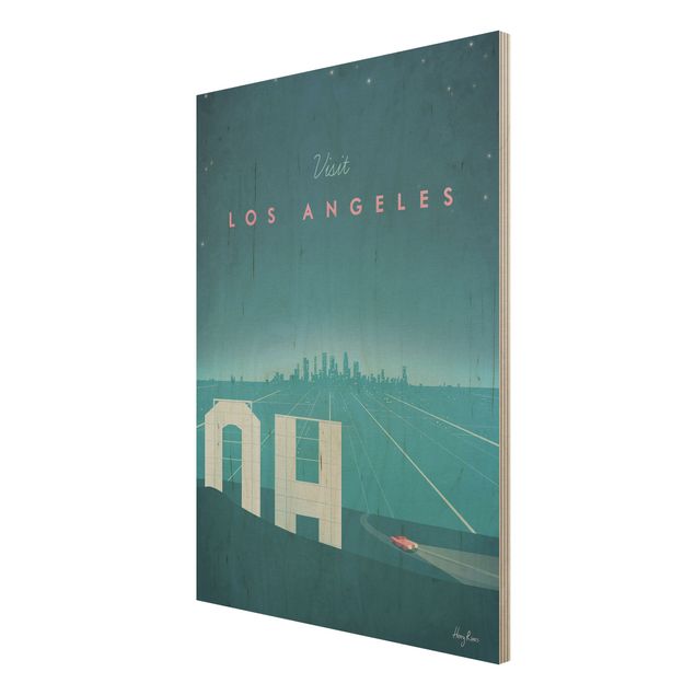 Quadri Henry Rivers Poster di viaggio - Los Angeles