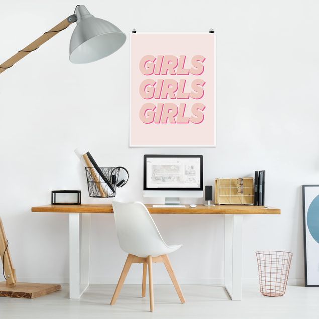 Poster frasi Girl Power