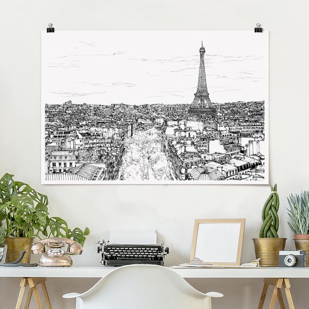 Quadri Parigi Città studio - Parigi
