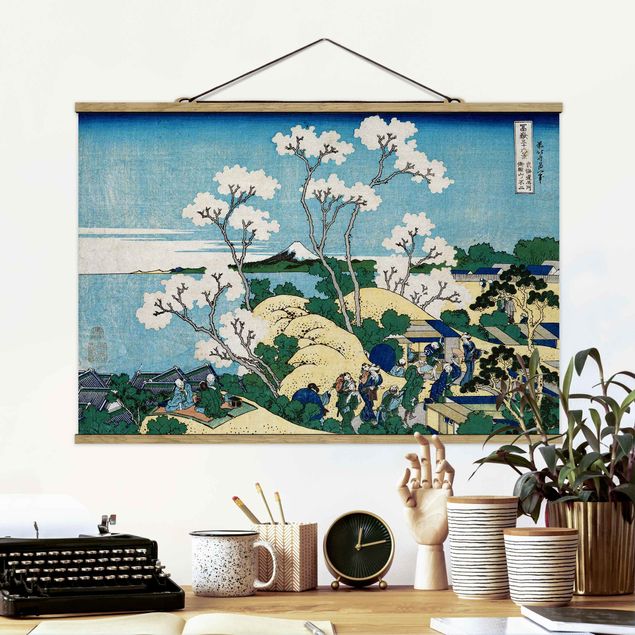 Stampe quadri famosi Katsushika Hokusai - Il Fuji di Gotenyama