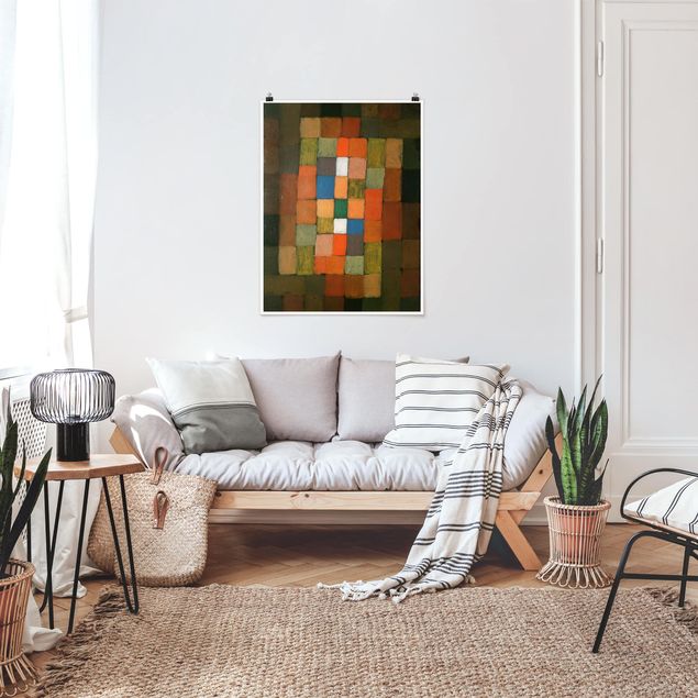 Stile di pittura Paul Klee - Aumento statico-dinamico