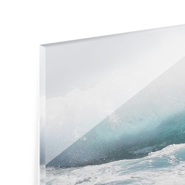 Paraschizzi in vetro - Grande onda alle Hawaii - Panorama 5:2